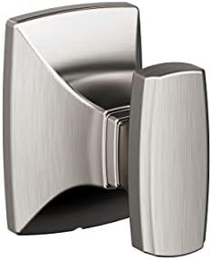 Versatile Single Robe Hook in Brushed Nickel - bathroom upgrade essentials