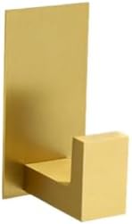 IsolaY Punched Brushed Gold Towel Rail Stainless Steel Black Bathroom Accessory