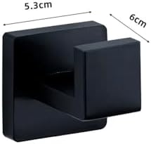 Sturdy Black Gold Towel Holder