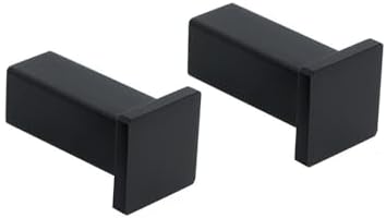 Premium Stainless Steel Bathroom Hook Set Black