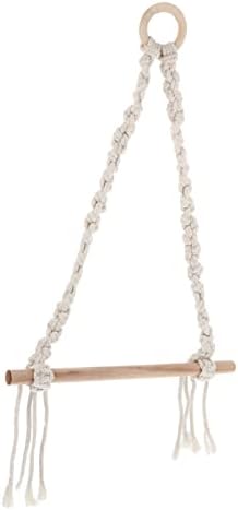 HOMSFOU Bohemian Wall-Mounted Toilet Paper Holder