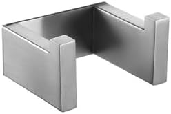 IsolaY Stainless Steel Towel Bar Modern Design Easy Install Durable for Bathroom and Kitchen