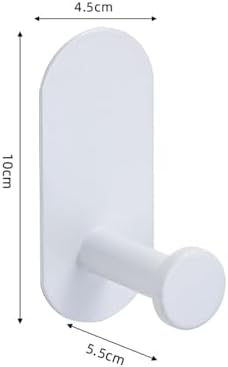 No Drilling White Bathroom Accessories Set