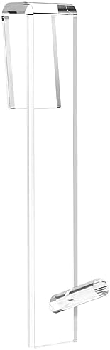 DNCG Clear Glass Shower Door Hook Easy Install Durable Organizing