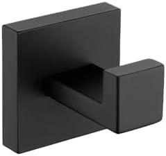 IsolaY Premium Matte Black Bath Towel Holder Set Easy Install