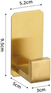 Golden No-Drilling Bath Hardware Set
