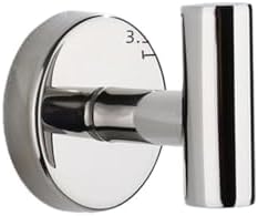 Stainless Steel Towel Rail with Wall Hook TissuePaper Holder Modern Design for Home Bathroom