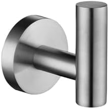 IsolaY brushed stainless steel round wall rack towel clothes hook