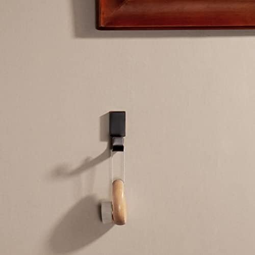 BigBig Home Rust-Resistant Bronze Towel Hooks Oil Rubbed Bathroom Wall-Mounted Space-Saving 4-Pack