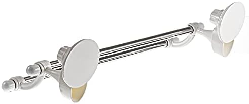 Elegant Bathroom Towel Bar with Suction Cup Space-Saving Towel Holder