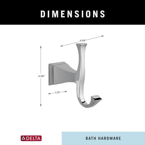Advanced Robe Hook - Chromat spedale ADA Compliant