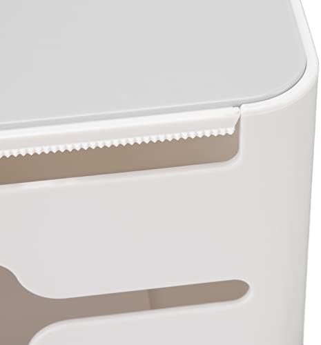 Wall-Mounted Toilet Paper Holder Box Double Outlet