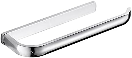 Black Wall-Mounted Towel Holder