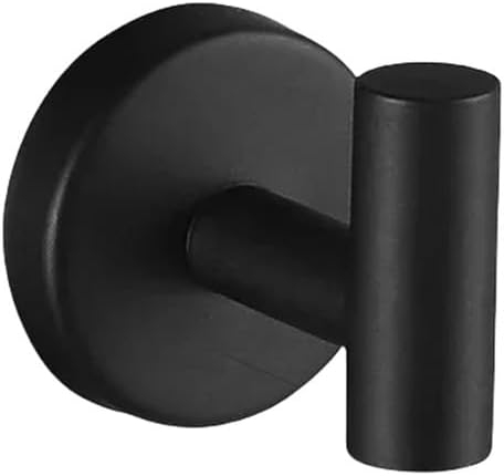 Transform Your Bathroom with Matte Black Towel Bar Holder Set - Durable Space-Saving