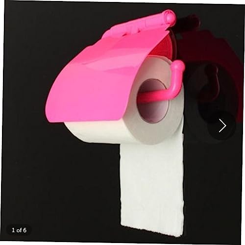 Wall-Mounted Toilet Paper Holder No Drilling Required Waterproof U-Type Design Long-Lasting Absorbent