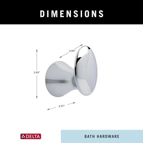Delta 73835 Lahara Towel Hook Polished Chrome