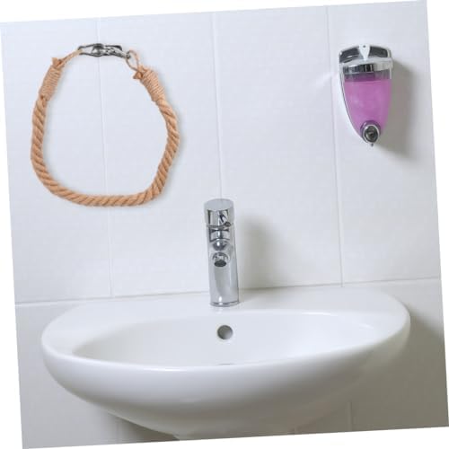 Nautical-Style Rope Toilet Paper Holder