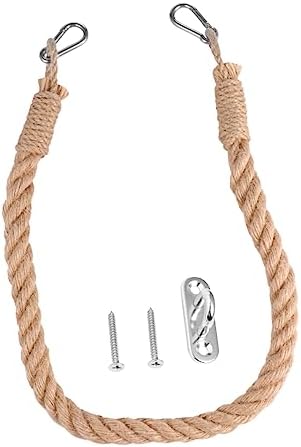Vaguelly Elegant Jute Rope Toilet Paper Holder Wall Mount Rack