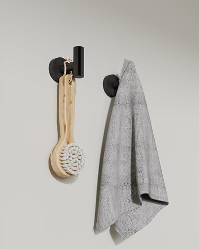Stylish Black Towel Hook for Home ms