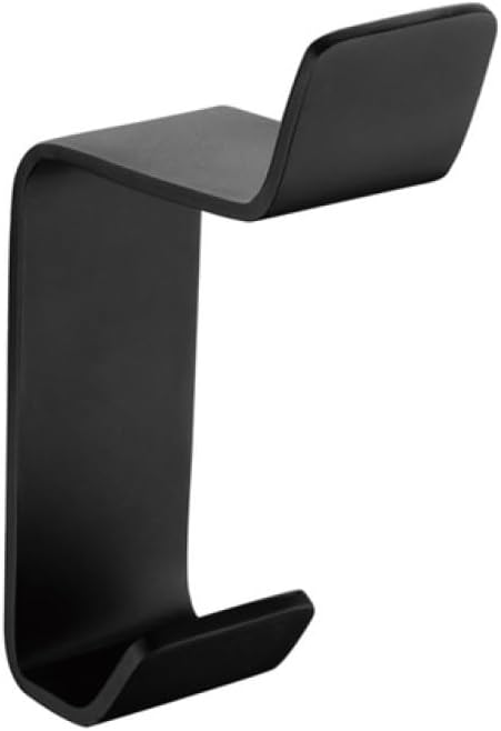 IsolaY Aluminum Bathroom Hardware Set Black Robe Hook Premium Grade Aluminum Alloy Safe Durable