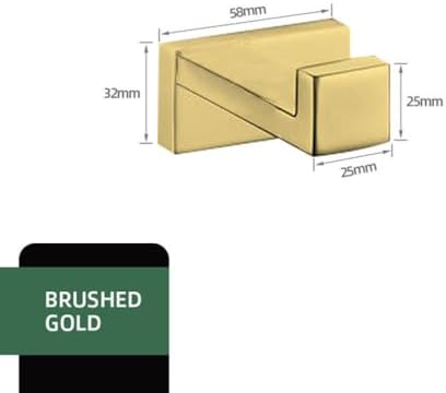 Bath Room Essential Kit Set Stainless Steel Towel Bar Robe Holders