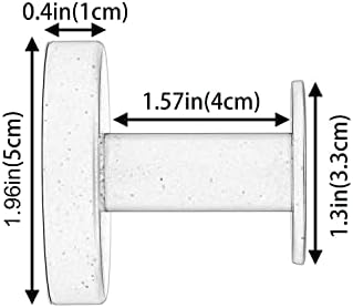 NEWRAIN 4-Pack Modern Towel Hangers for Bathroom Durable Easy to Install