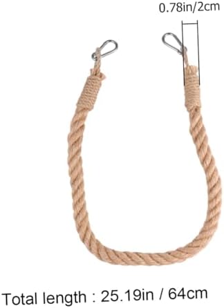 Vaguelly Elegant Jute Rope Toilet Paper Holder Wall Mount Rack