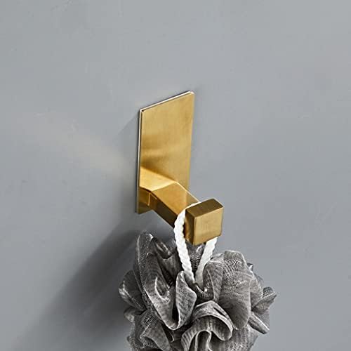 Gold Brushed Bathroom towel Bar Set with G Hook