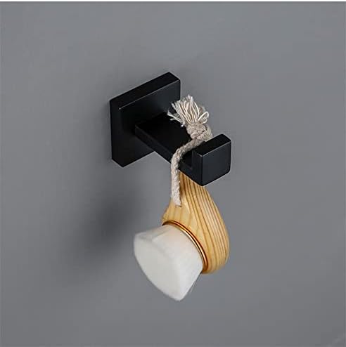 Sturdy Black Towel Bar for Bathroom Designers
