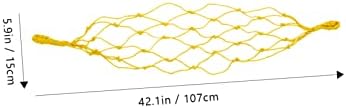 HOMSFOU 2pc Cotton Rope Mount Protein Towels Durable for Home Kitchen Use