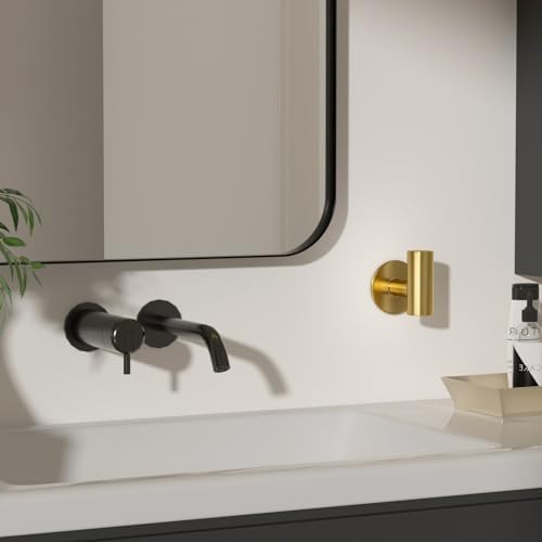Kruodop Adhesive Towel Hook for Bathroom 4-Piece Set