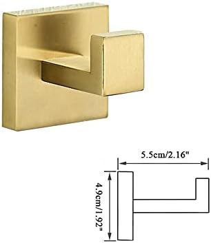AnnBka Gold-Plated towel bar Robe Hook style