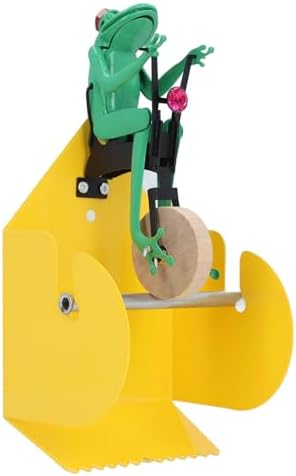 Stylish Restokki Frog On Unicycle Toiletries Holder