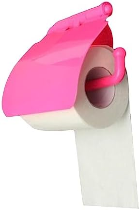 Wall-Mounted Toilet Paper Holder No Drilling Required Waterproof U-Type Design Long-Lasting Absorbent