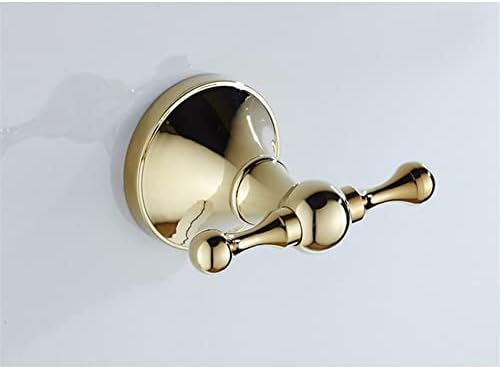 Bathroom Accessory Set Gold Brass Hardware 4-Piece Set