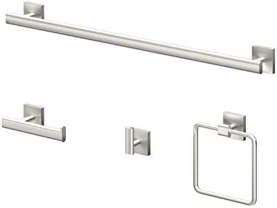 Sturdy Sleek Robe Hook in Satin Nickel