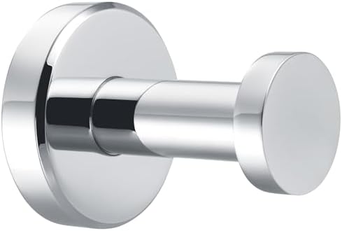 Premium Sus304 Stainless Steel Bath Towel Hook with Polished Chrome Finish