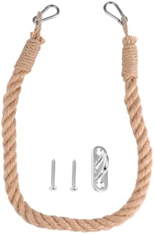 DOITOOL Nautical Jute Rope Toilet Paper Holder