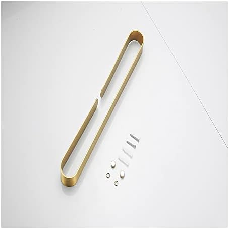Elegant Aluminum Towel Bar Holder Space-Saving Design for Bathroom Use