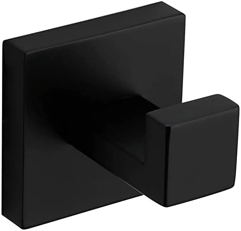 Sturdy Black Towel Bar for Bathroom Designers