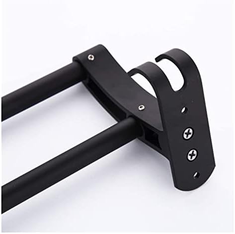 Premium 59cm Double Bar Towel Rail Aluminum Wall-Mounted
