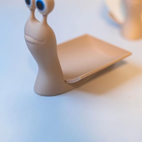 Get creative with Toilet Paper A Funny Sheep-Free Standing Bathroom Holder for Home Decor Snail with Big Eyes 1PCS