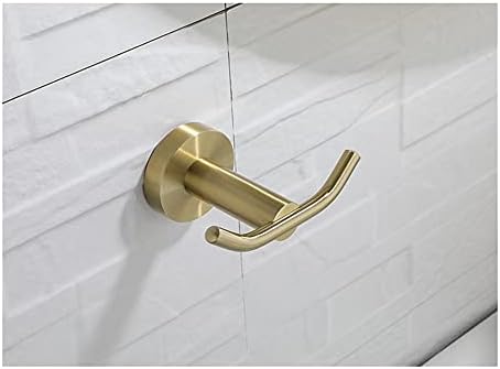 Luxury Gold Brushed Towel Bar Set