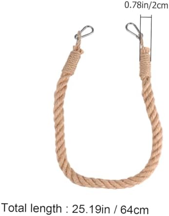 DOITOOL Nautical Jute Rope Toilet Paper Holder