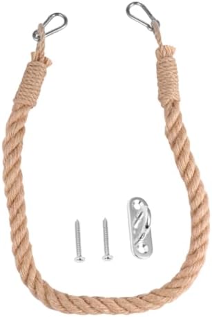 Elegant Handmade Retro Jute Rope Paper Holder for Bathroom Decor