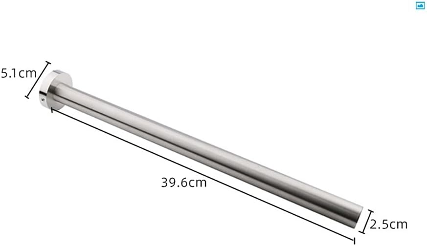 ANNBKA Lightweight Towel Bar 304 Stainless Steel 39cm Space-Saving Durable Towel Holder for Kitchen Bathroom