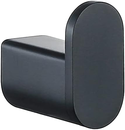 Bathroom Multi-Piece Set Matte Black Towel Toothbrush Holder with Easy Installation