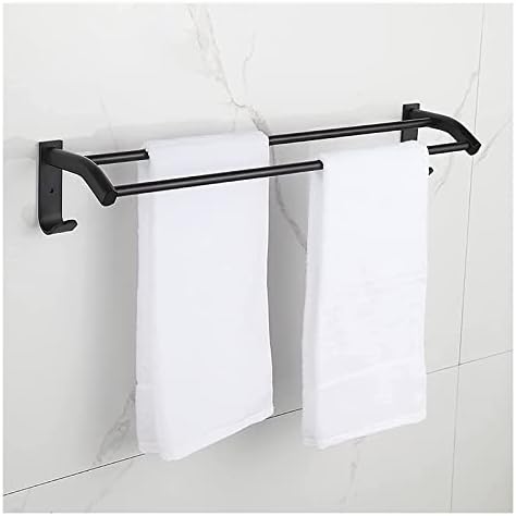 Professional ALDEPO Wall-Mount Towel Rail Set Durable Towel Holder for Bathroom Kitchen