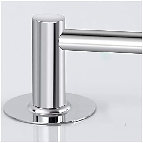 Elegant Adhesive Towel Rail for Bathroom 60cm Colorful Chrysanthemum