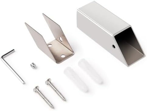 NIN_metric row Chrome Stainless Steel Towel Hooks Set for Bathroom Living Room